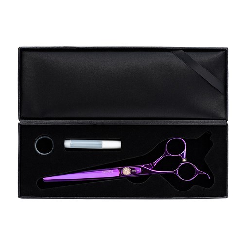 Iceman Bling Pink 7” Left-Handed Scissors