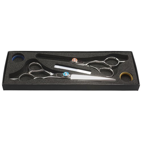 Iceman Kansai 6.5" Hairdressing Scissors and Thinner Set 