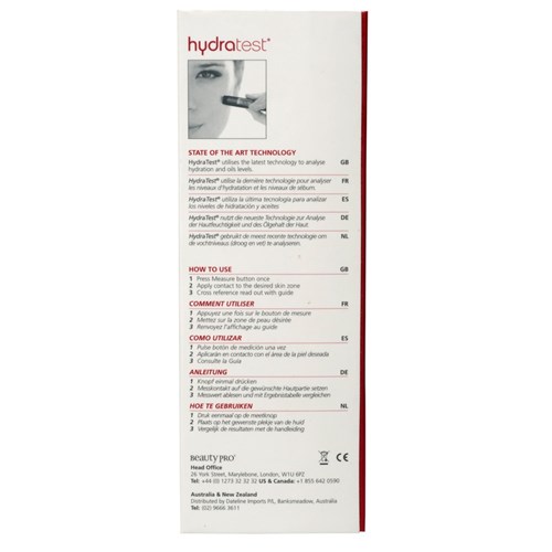 Beauty Pro Hydratest Skin Analysis Tool 