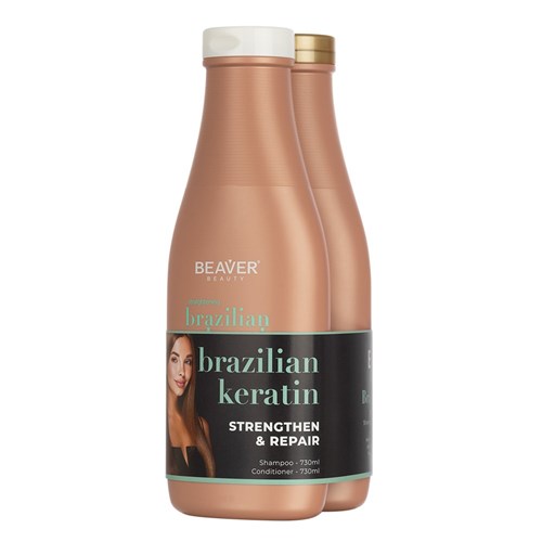 Beaver Brazilian Keratin Smoothing Duo