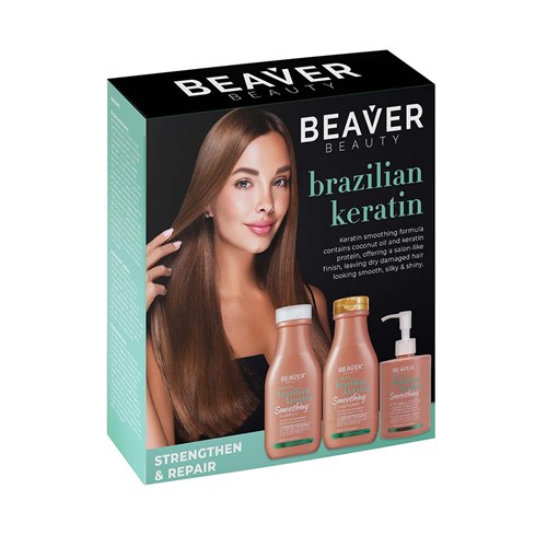 Beaver Brazilian Keratin Smoothing Pack