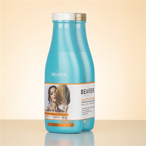 Beaver Argan Oil Keratin Repairing Duo
