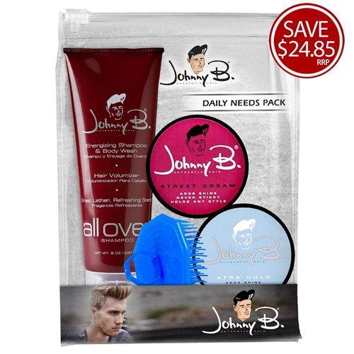 Johnny B Mens Hair Care Pack I Glamour Com