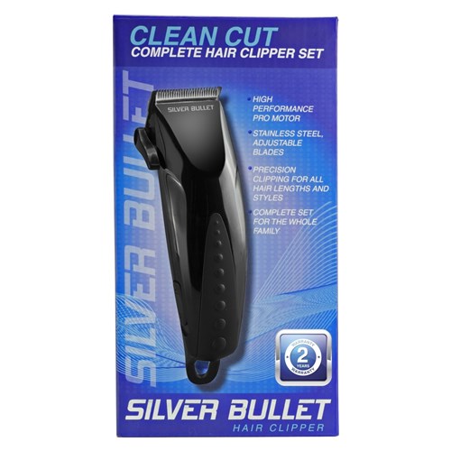 Silver Bullet Clean Cut Clipper & Nose Trimmer Pack