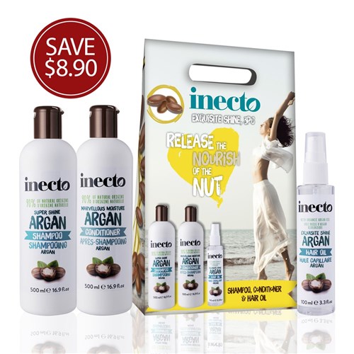 inecto exquisite shine gift pack