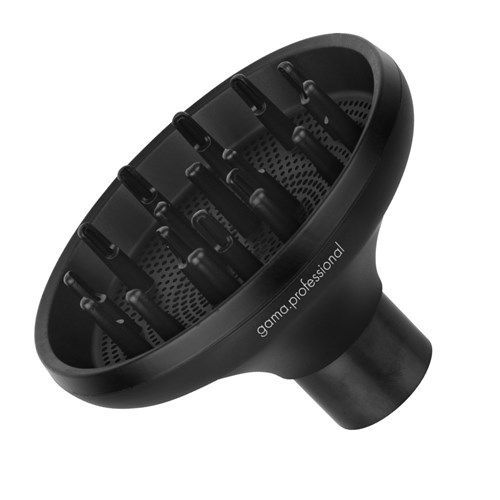 GAMA - IQ Hair Dryer with Diffuser - Black