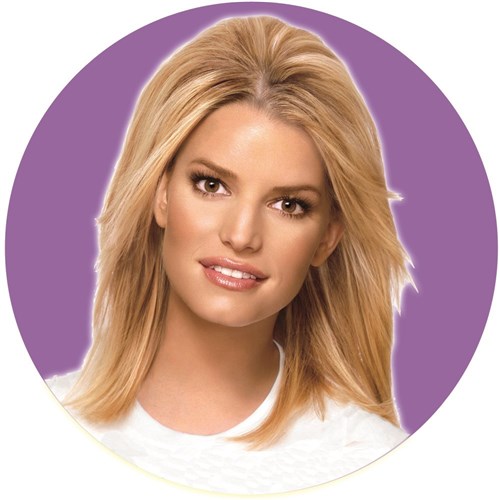 Hairdo Jessica Simpsons Tru2Life Bump Up The Volume MidLength Hair