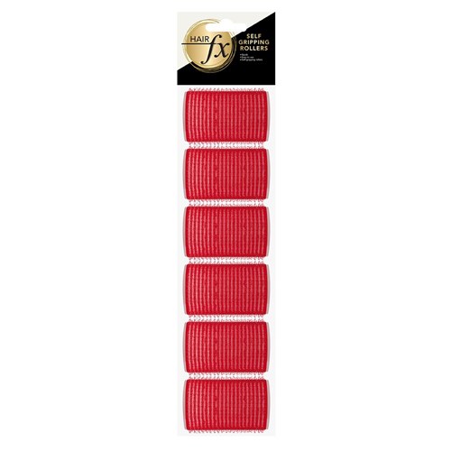 Hair FX Self Gripping 36mm Velcro Rollers, 6pk