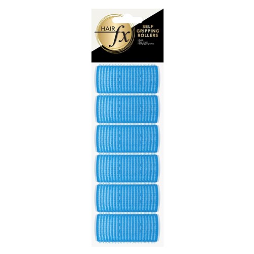Hair FX Self Gripping 28mm Velcro Rollers, 6pk