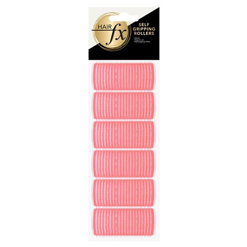 Hair FX Self Gripping 24mm Velcro Rollers, 6pk