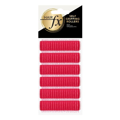 Hair FX Self Gripping 13mm Velcro Rollers, 6pk