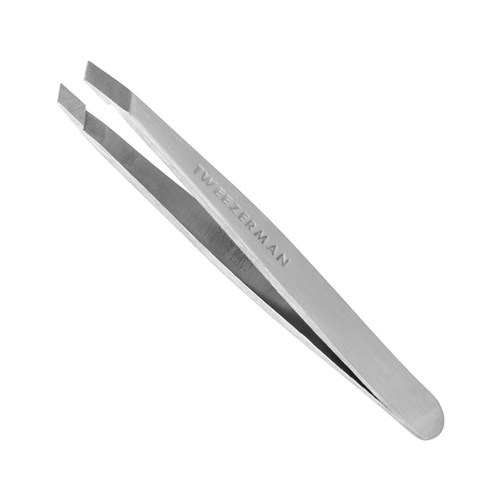 Tweezerman Mini Slant Tweezer - stainless steel