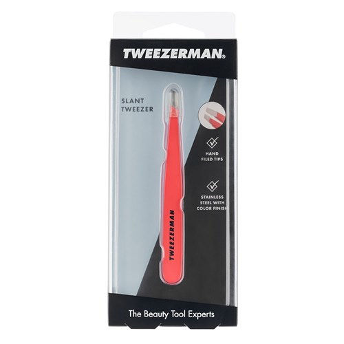 Tweezerman Slant Tweezer in Geranium 