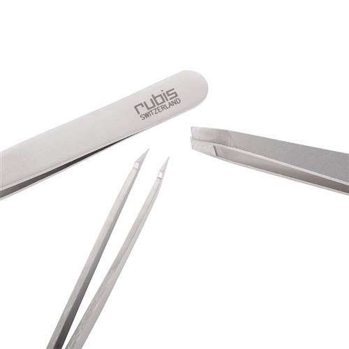Rubis Point Tweezer Stainless Steel 