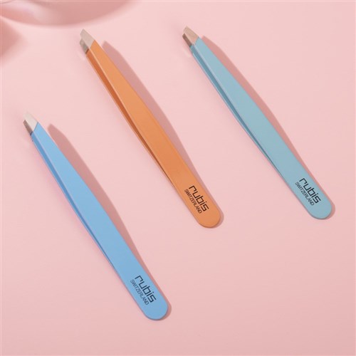 Rubis Slant Tweezer Dark Orange