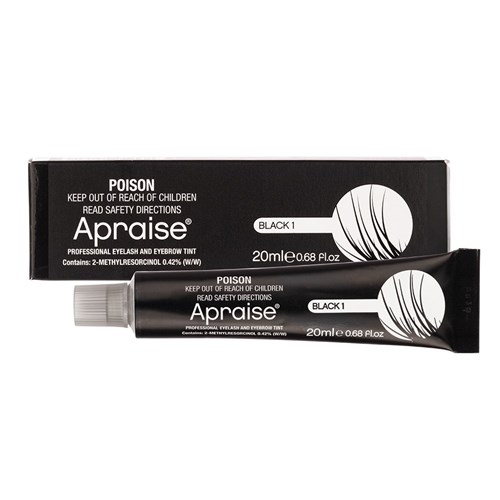 Apraise Eyelash Eyebrow Vegan Tint Black