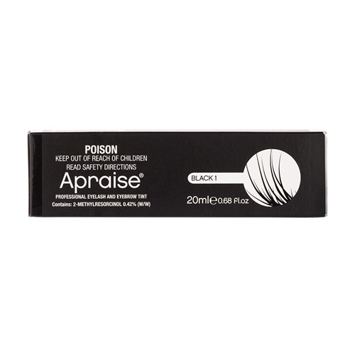 Apraise Eyelash Eyebrow Vegan Tint Black