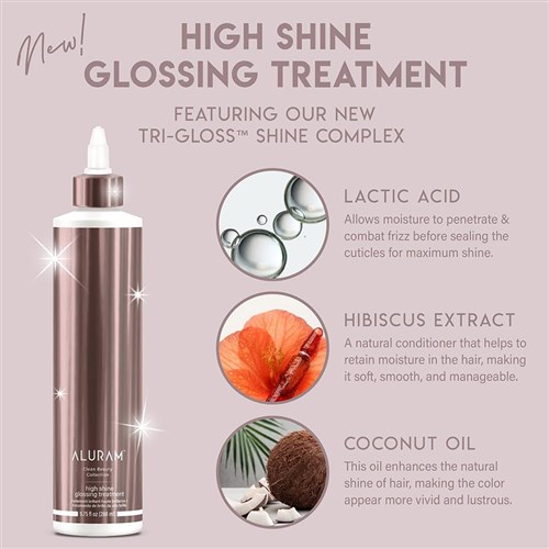 Aluram High Shine Glossing Hair Treatment