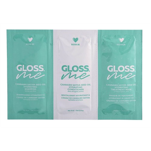 DesignME GlossME Hydrating Haircare Sachets