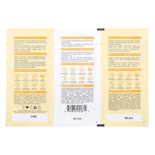 DesignME BounceME Curl Haircare Sachets