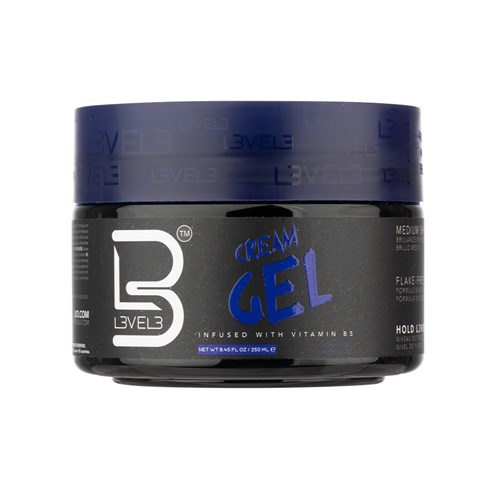 L3VEL3 Cream Hair Gel 250mL