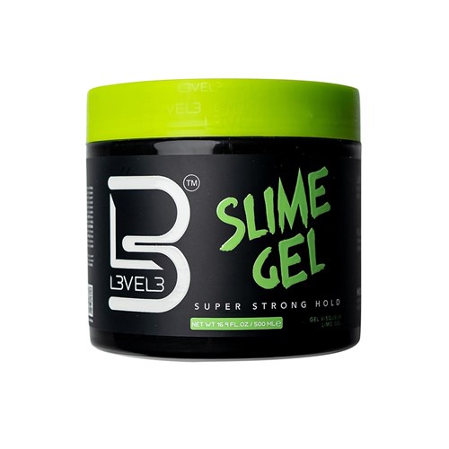 LVL3 SLIME HAIR GEL 500ml 100507 SUPER STRONG HOLD 3 LEVEL3 L3VEL3