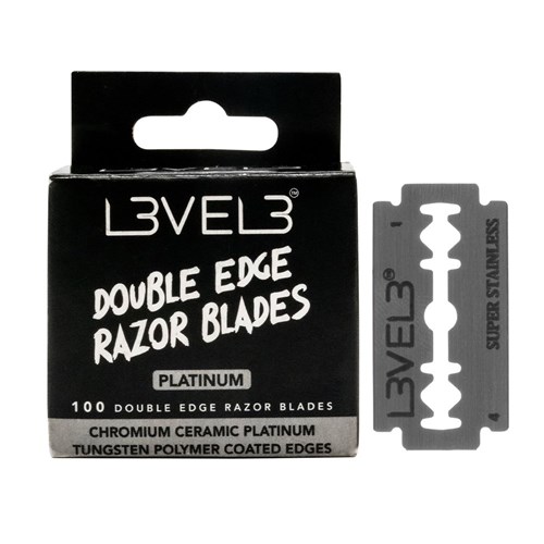L3VEL3 Double Edge Razor Blades 100pc