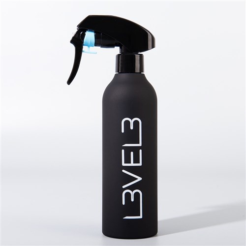 L3VEL3 Water Spray Bottle Black