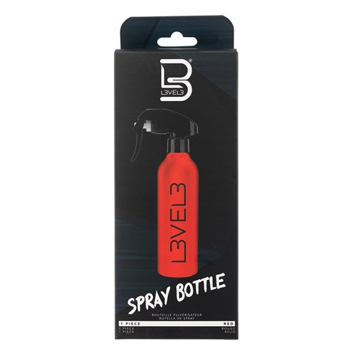 L3VEL3 Water Spray Bottle Red