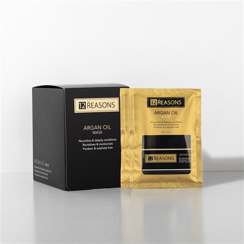 12R ARGAN OIL MASK SACHET 50ml 12 REASON SINGLE SACHET * TAKE FROM 704261 *
