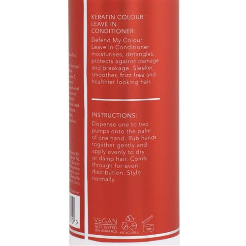 Keratin Colour Defend My Colour Leave In Conditioner
