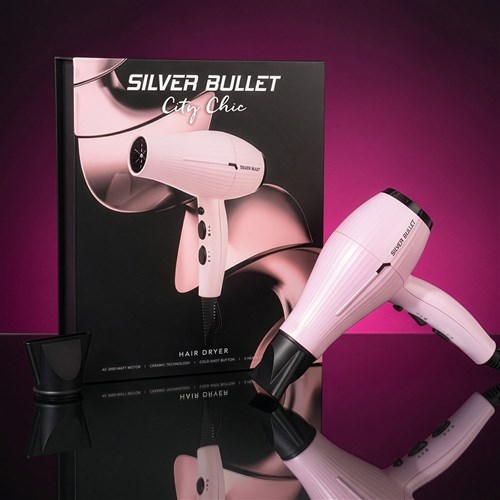 Silver Bullet City Chic Hair Dryer Pink