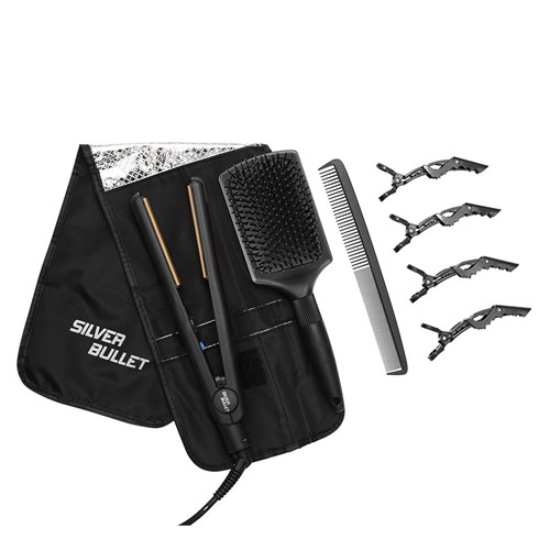 Silver Bullet Attitude Hair Straightener Black