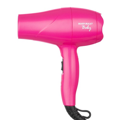 Silver Bullet Baby Travel Hair Dryer Pink I Glamour Com
