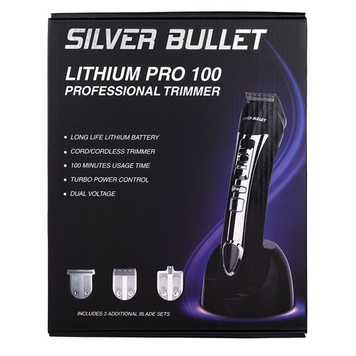 Silver Bullet Lithium Pro 100 Hair Trimmer 