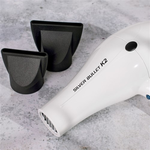 Silver Bullet K2 Hair Dryer White I Glamour Com