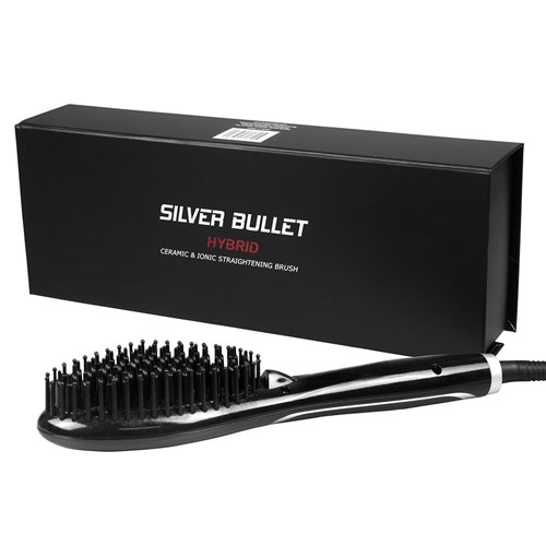 Silver Bullet Hybrid Ionic Ceramic Straightening Brush 