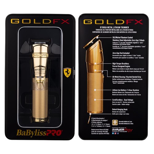 BaBylissPRO GoldFX Lithium Hair Trimmer