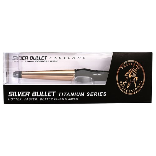 Silver Bullet Fastlane Titanium Large Conical Curling Iron