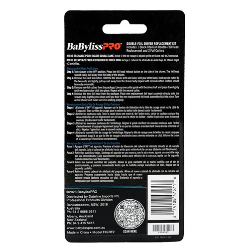  BaBylissPRO UVFoil Single Shaver Replacement Foil Head