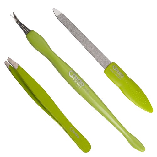 Credo Pop Art Manicure and Eyebrow Kit in Green