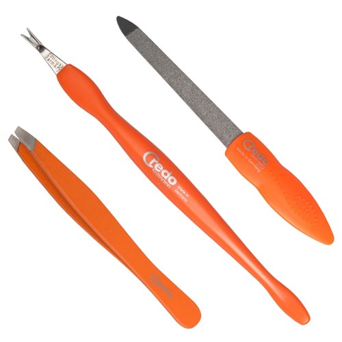 Credo Pop Art Manicure and Eyebrow Kit in Orange