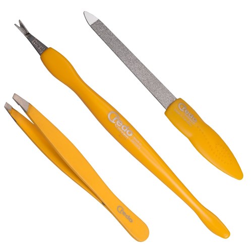 Credo Pop Art Manicure and Eyebrow Kit in Yellow