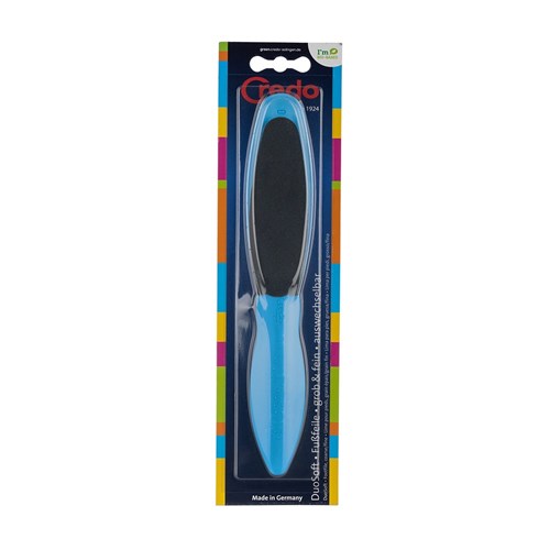 Credo Pop Art Duo Soft Foot File, Blue