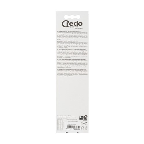 Credo Pop Art Duo Soft Foot File, Blue