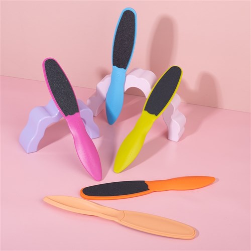Credo Pop Art Duo Soft Foot File, Yellow