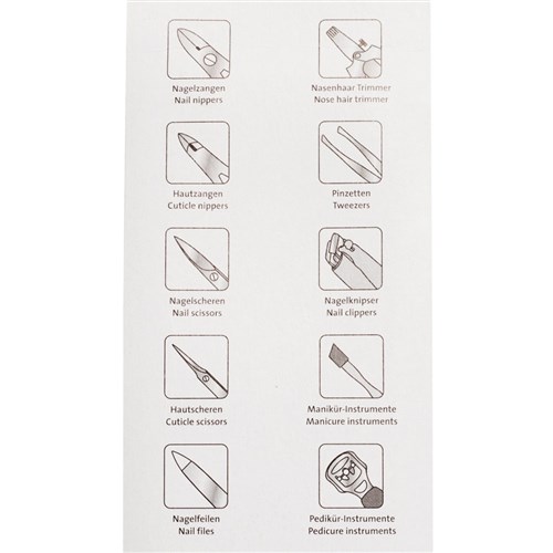 Credo Deluxe Manicure and Eyebrow Kit