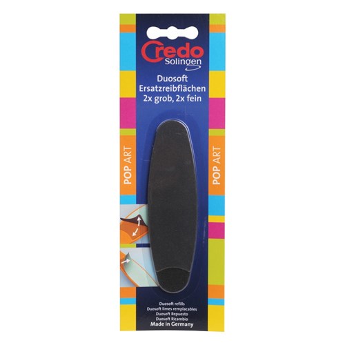 Credo Duo Soft Foot File Replacement Pads 4pk