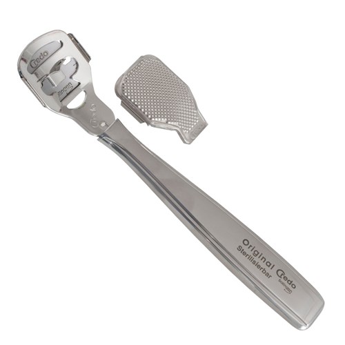 Credo Stainless Steel Callus Shaver with Rasp 