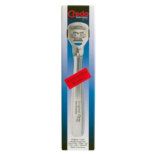 Credo Stainless Steel Callus Shaver with Rasp 